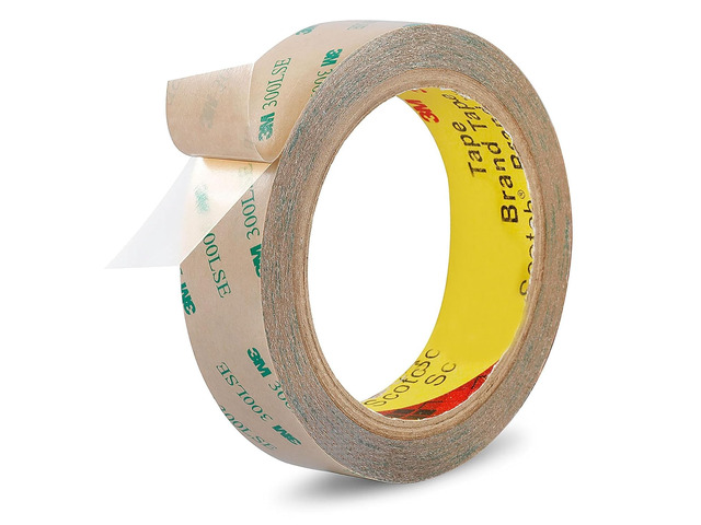 3M 300LSE Double Side Tape Heavy Duty 36ft, Clear Mounting Tape Adhesive Strips for Art Craft Scrapbook
