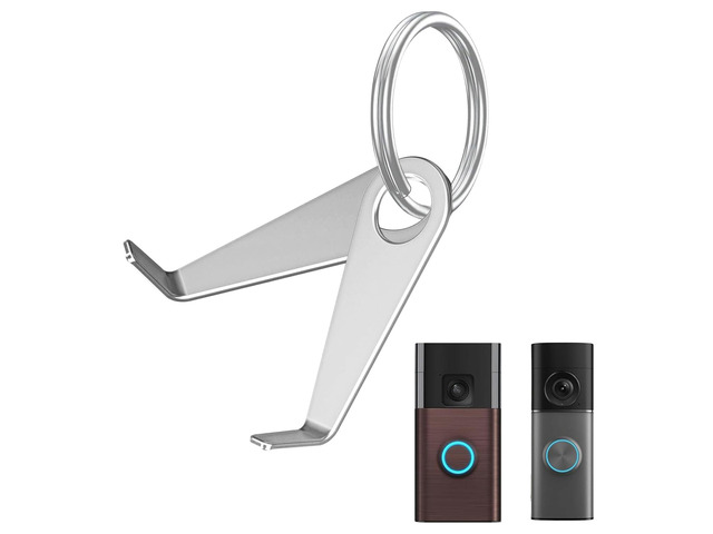 Doorbell Key Replacement Tool for Battery Doorbell/Plus/Pro 2026 2 Pack Doorbell Opening Tool with Keychain, Compatible with Battery Doorbell...