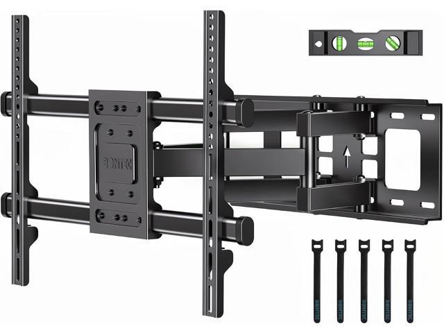 BONTEC Full Motion TV Wall Mount for 37-85 Inch TVs, Heavy Duty Swivel Tilt