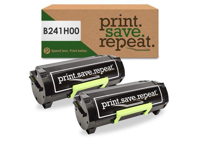 Lexmark B241H00 2-Pack High Yield Remanufactured Toner Cartridges for B2442, B2546, B2650, MB2442, MB2546, MB2650 [12,000 Pages]