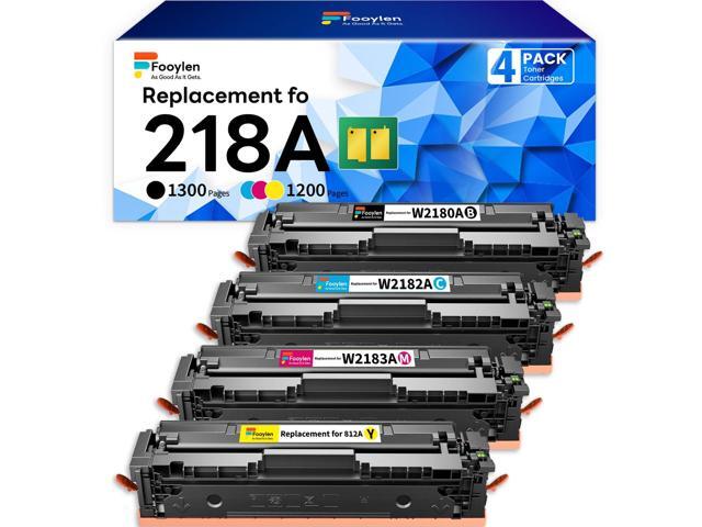 218A Toner with Chip Compatible for HP 218A Toner Cartridges 218A 218X Toner Work for Color LaserJet Pro MFP 3301fdw Toner 3301cdw 3201dw 3301sdw...