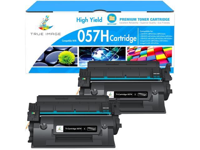 057H Black High Yield Toner Cartridge 057 MF455Dw MF445Dw 2 Pack Compatible for Canon ImageCLASS MF445dw MF448dw LBP226dw LBP227dw LBP228dw.