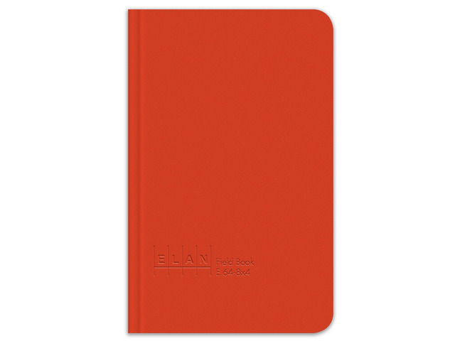 E64-8x4 Field Surveying Book 4 x 7 ¼, Bright Orange Cover (Pack of 12)