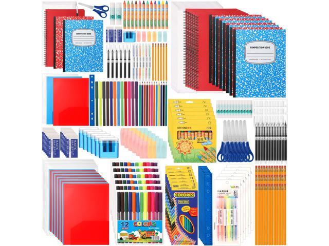 6 Set 2026 School Supplies Kit, 47 Pcs Prefilled School Gift Set