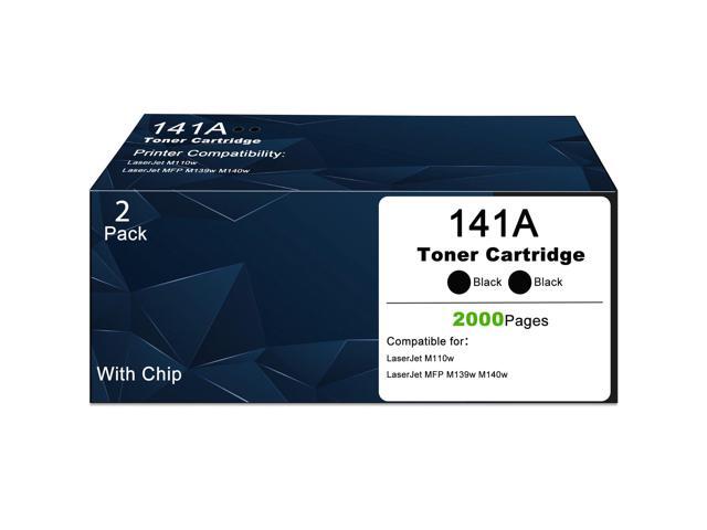 141A Black Toner Cartridges Replacement for HP 141A W1410A 141X W1410X Toner Compatible with LaserJet M110w Series Printer, Compatible with MFP.