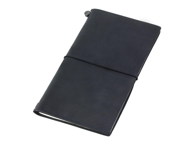 Traveler's Notebook, Regular Size, Black, 13714006