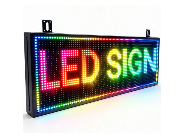 P10 Scrolling Led Sign Programmable Display Digital Sign Outdoor Message Board Led Open Signs For Business Custom Banner Word Light Advertising...