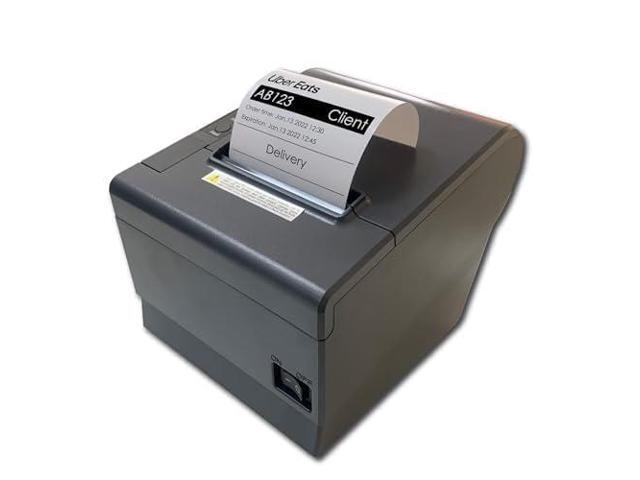 Delivery Platform Thermal Printer 3 1/8 PaperWidth POS Cash Register Dual Bluetooth WiFi USB Support Print Receipt Ticket Ubereats Doordash Grubhub.
