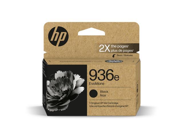 936e Black EvoMore Ink Cartridge Works with OfficeJet 9120, Pro 9100, Pro Wide Format 9700 Carbon Neutral 4S6V6LN