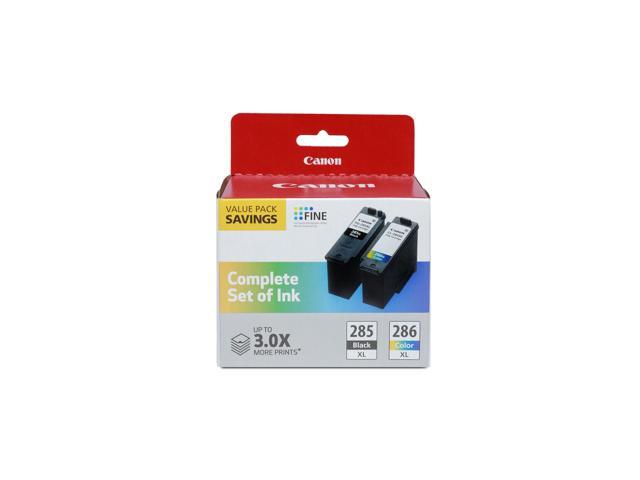 PG-285 XL / CL-286 XL Genuine Ink Value Pack (2 Cartridges), Compatible with TR7820, TS7720/7722