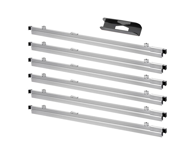 Adir Blueprint Clamp 18 Inches - Blueprint Clips, Blueprint Binding Strips, Architectural Blueprint Binders for Blue Print Organizers, Poster, Maps...