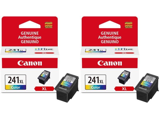 CL-241 XL Genuine Color Ink Cartridge,Compatible with MG2120/3120/4120,MX512/432/472/372/392/522/532/452,MG2220/3220/4220/3520/3620,TS5120,(Pack of 2)