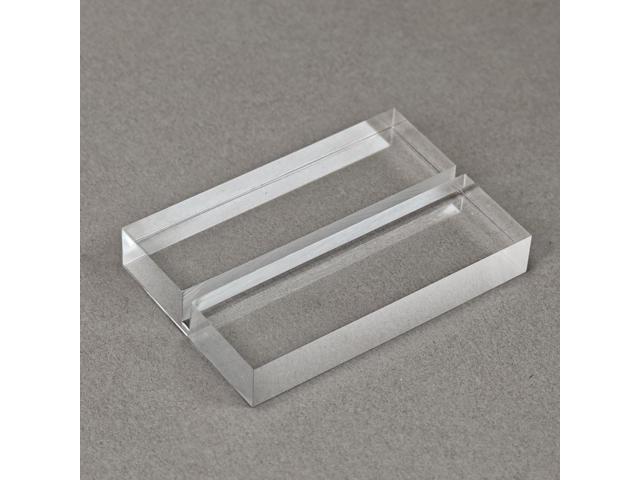 60 PACK Acrylic Sign Holders, Clear Acrylic Sign Stand,Acrylic Table Number Holder for Wedding Table Number/Sign/