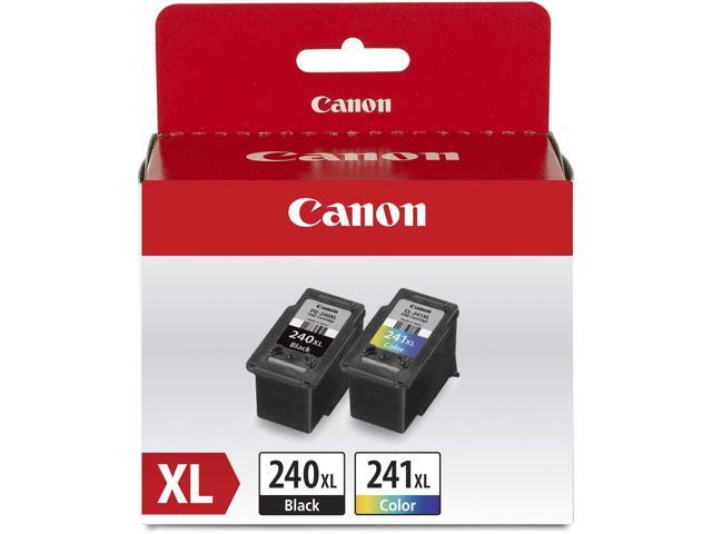 PG-240 XL Black & CL-241 XL Color Ink Cartridge Value Pack for Select PIXMA MG, MX, TS Series Printers
