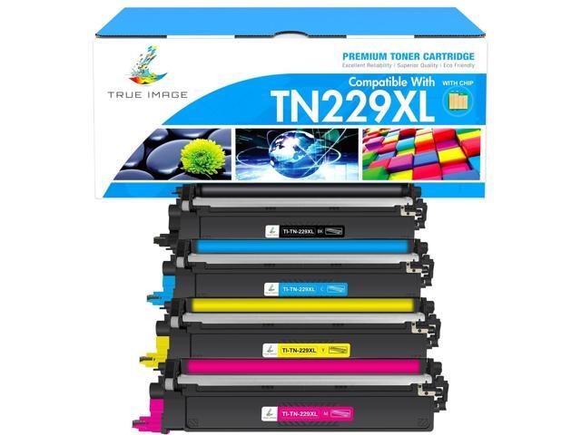 TN229 TN229XL 229XL Toner Cartridges 4 Pack MFC-L3780CDW MFC-L3720CDW Compatible for Brother TN 229XL 229 HL-L3280CDW HL-L3220CDW HL-L3300CDW.