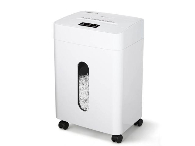 15 Sheets Paper Shredder for Home Office Noise 42dB, P-4, 30 Mins Runtime, 6.6 gal, Corss Cut, Shreds CDs & Credit Cards