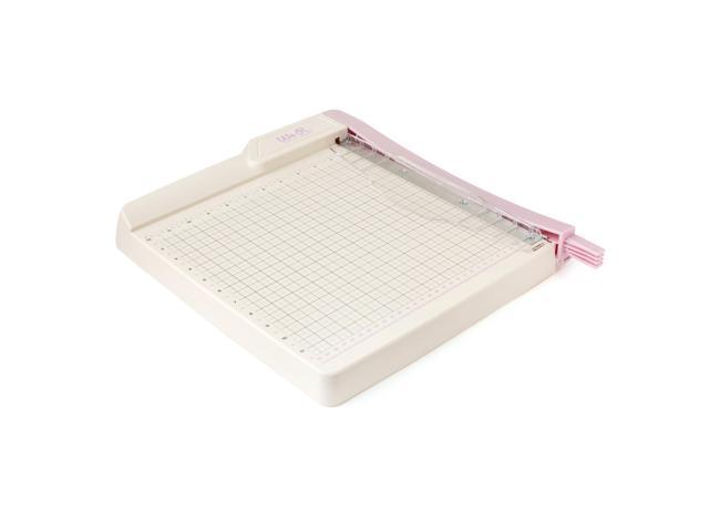 Guillotine Trimmer 12' Large Paper Cutter with 1/4-Inch Grid, Cuts Up to 10 Sheets, Perfect for Scrapbooking, Journals, Cards, and Craft Projects,...