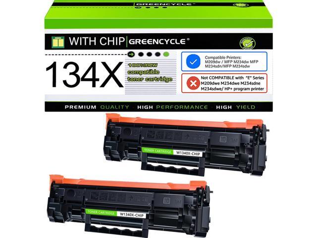 Compatible for HP 134X Black Toner Cartridge 134A Pro Ink CartridgeLaserjet 134X Black Toner Cartridge Work for Laser Jet M209dw M209d M234dw...