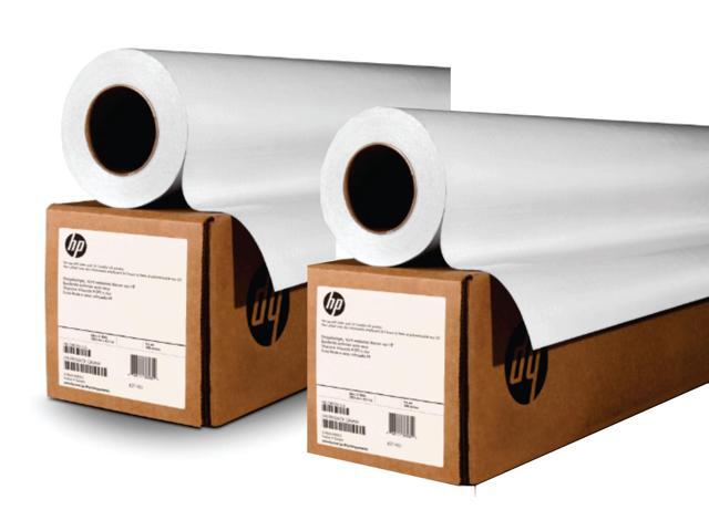 HP Wide Format Bright White Inkjet Paper 24 in x 150 ft 4.7 mil - 90 g/m² (24 lbs) 2' Core - 2 Roll Bundle CI860A