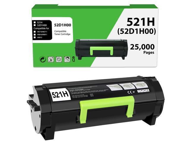 521H 52D1H00 Toner Cartridge Compatible for Lexmark MS810 Toner 521H 52D1H00 for MS810n MS810dn MS810de MS811 MS811n MS811dn MS811dtn MS812 MS812dn...