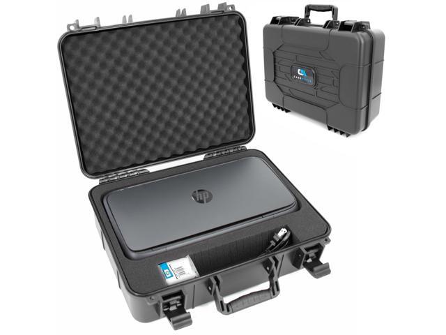 Portable Printer Carry Case Compatible with HP Officejet 250 Wireless Mobile Printer, Ink Cartridges and Power Cable