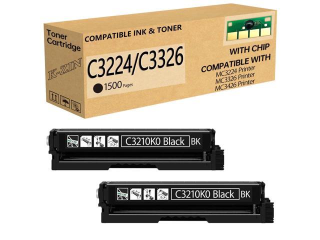 C3210K0 Black Toner Cartridge(1500 Pages,with Chip) Compatible with Lexmark C3210K0 Toner Work for C3224 MC3426 MC3326 C3326 C3426 MC3224 Printer...