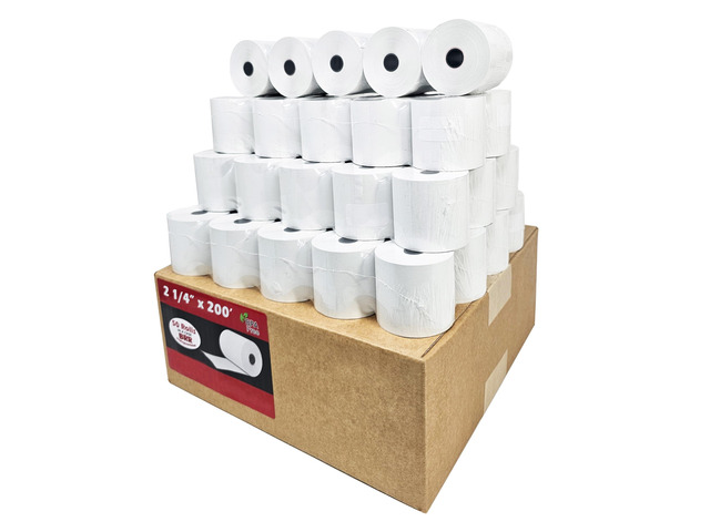 2 1/4 x 200 Thermal Paper Rolls [Pack of 50 Rolls - 48 GSM] Citizen POS register printer: CBM 262, CBM 291 - POS/Cash Register Thermal Paper Rolls...