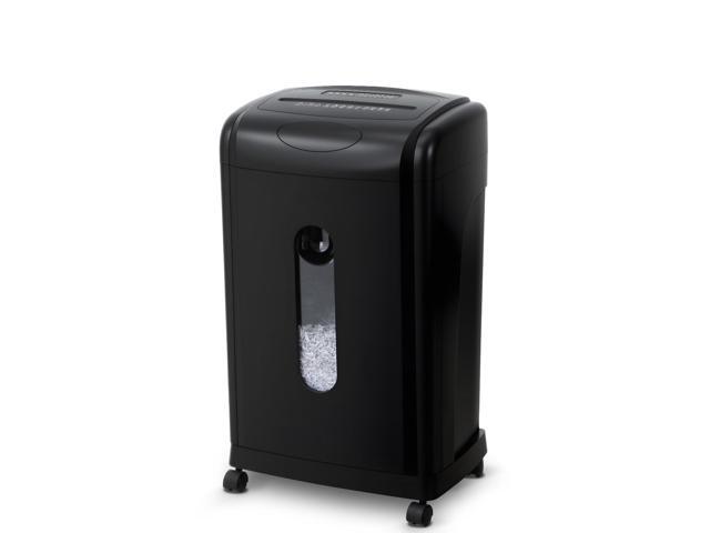 10 Sheets Paper Shredder for Home Office Low Noise 48dB, P-5, 10 Mins Runtime, 7.9 gal