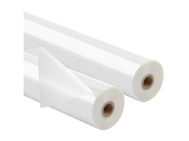 1.5 Mil Thermal Laminating Film Roll,27' x 250' 2 Pack for Laminator Clear Gloss Laminate Roll with Sturdy 1-inch Core, Ideal for Classroom,.