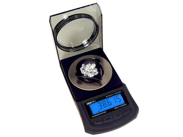 Platinum PCT251 Durable Precise Jewelers Premium Class Carat Mini Scale Digital Precision Tool with Expert Professional Reading & Accuracy.