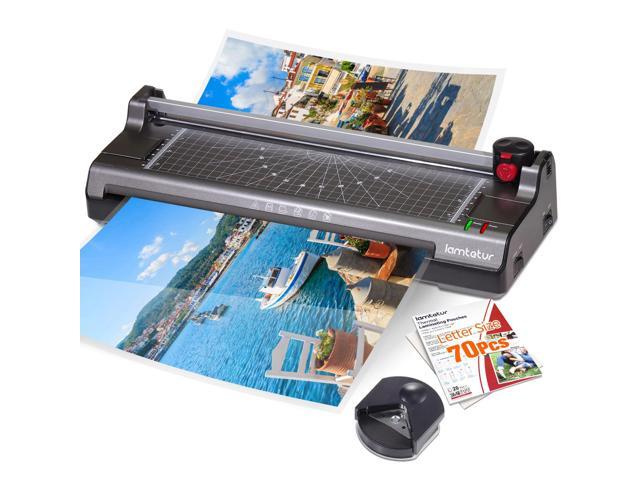 A3 Thermal Laminator Machine with 70 Letter Size Laminating Sheets 11X17 Laminating Machine For Office Home School Teacher,13 inch Hot & Cold.