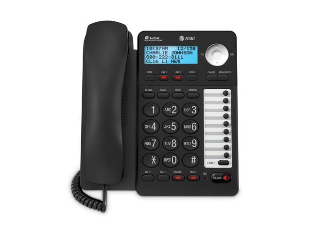 2-Line Corded Speakerphone with Caller ID/Call Waiting, 3-Party Conferencing, 18 Number Speed Dial and Auto Line Selection (Speakerphone)