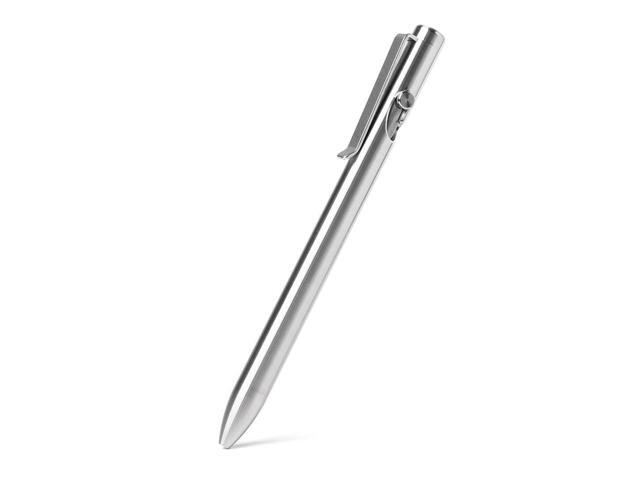 Titanium Bolt Action Pen - Standard Length - 100% Made in the USA - All-Metal Construction - Guaranteed for Life