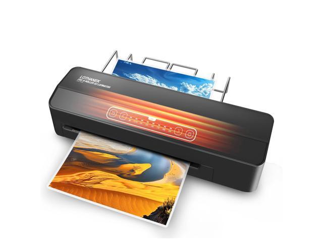 A3 6-Roller Commercial Laminator Machine, 3-10 Mil 13 inch Heavy Duty Thermal Laminating Machine, 60-Second Warm-up, 40 Inches/Minute, Touch Screen...