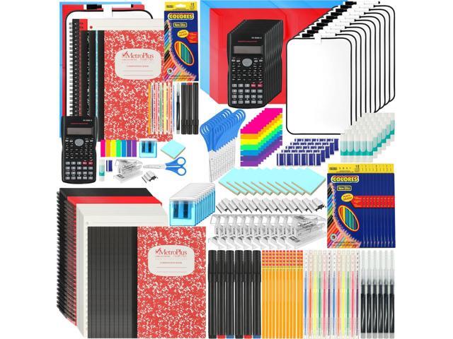 10 Set Middle and High School Supplies Kit, 51 Pcs Per School Pack