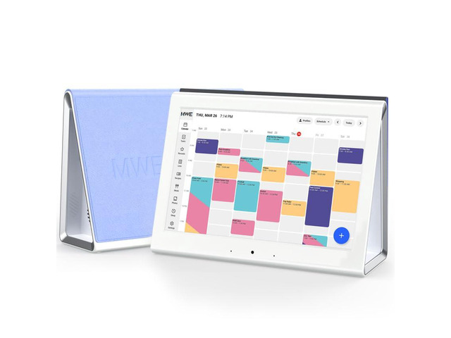 2026 New Upgraded Smart Digital Calendar, Family Planner No Subscription WiFi Sync Color-Coded Family Schedule, Chore Chart & Meal Plan, HD...