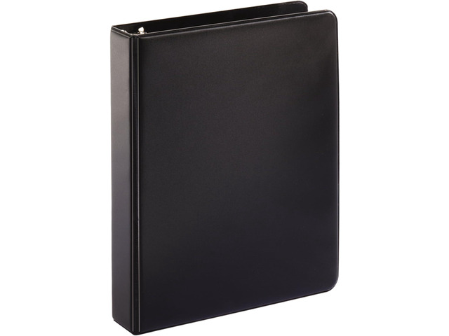 Cardinal Mini Round Ring Binder,1-Inch,8-1/2-Inch x 5-1/2-Inch,Black (07201),(Pack of 12)