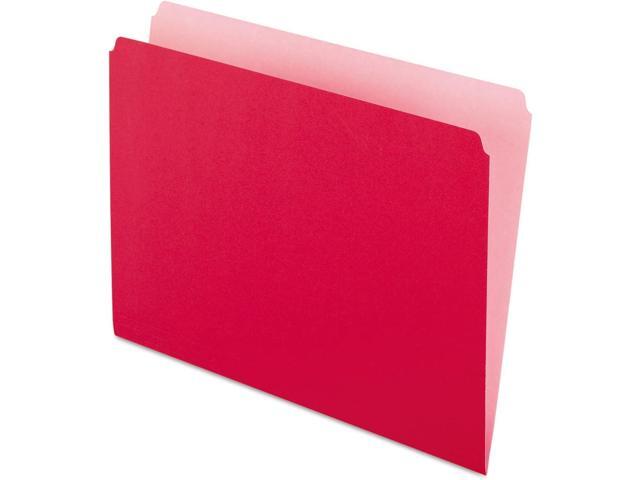 Colored File Folders, Red (PFX152RED), Letter (Pack of 5)
