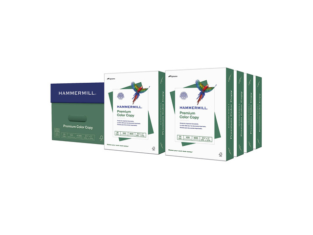 Printer Paper, Premium Color 28 lb Copy Paper, 8.5 x 11-8 Ream (4,000 Sheets) - 100 Bright, Made in the USA, 102467C