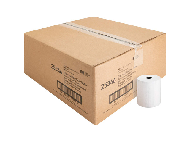 Thermal Receipt Paper Rolls - Premium Quality 3 1/8' x 230 ft Thermal Paper with 7/16' Core - Crystal Clear Print Technology