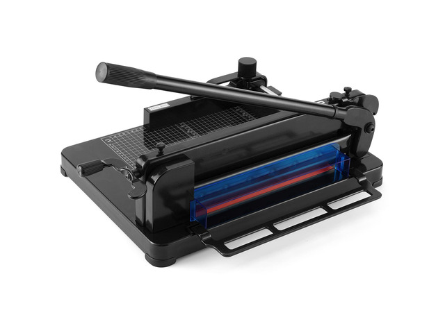 Heavy Duty Paper Cutter,12 inch Guillotine Paper Cutter,Guillotine Paper Cutters and Trimmers Cards Leather with Metal Base for Office Home School...