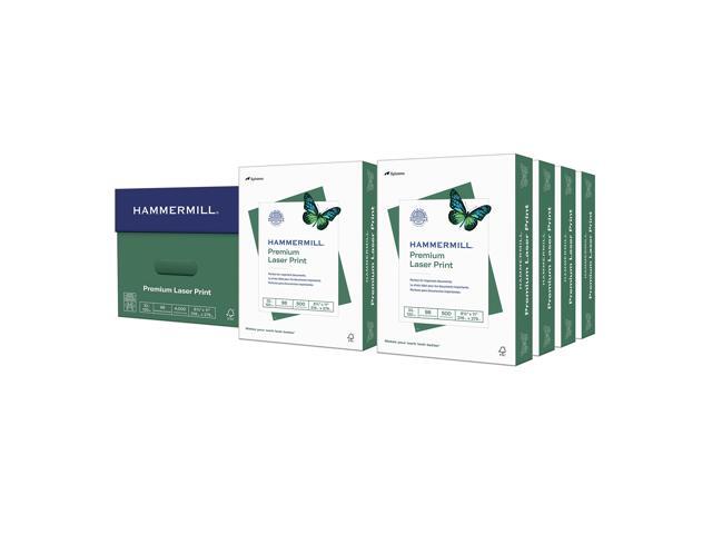 Printer Paper, Premium Laser Print 32 lb, 8.5 x 11-8 Ream (4000 Sheets) - 98 Bright, Made in The USA, 104646C
