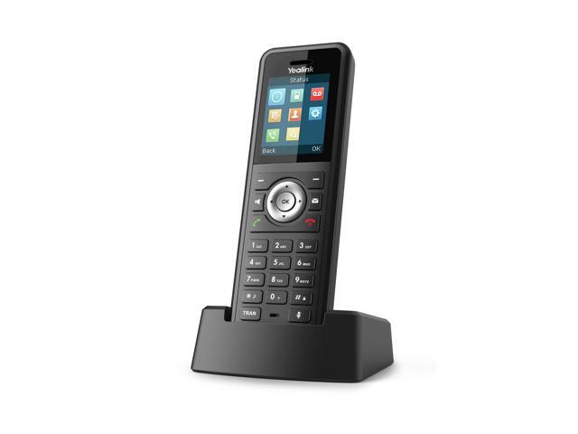 W59R Cordless Ruggedized DECT IP Phone, Base Station Not Included, 1.8-Inch Color Display, Power Adapter Included