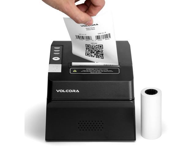 Thermal Receipt Printer, 80mm POS Printer w/Auto Cutter, USB/Bluetooth Interface for Windows/MAC/Linux, ESC/POS Command Support Cash Drawer, High.