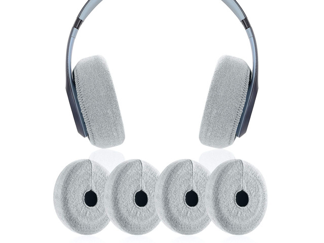 Earpads Sweater Cover Protectors with Stretchable Knit Fabric for Beats Studio 3/2 Bose QC35 25 15 Headphones and Other Headsets with 3-4 Inch Ear...