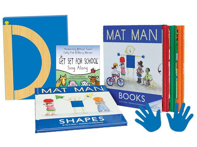 Learning Without Tears Build Mat Man Kit, Motor Skills Set, Pre-K+ Includes wood pieces, mat, hands, poster & CD for ages 4+, build a person,...