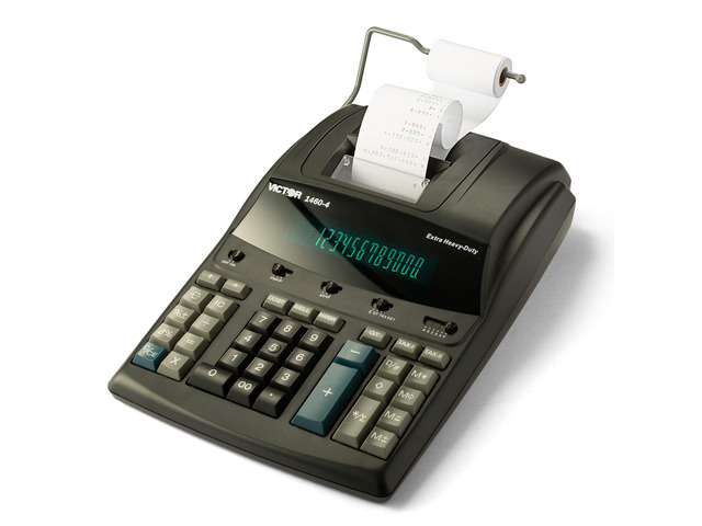 1460-4 12 Digit Extra Heavy Duty Commercial Printing Calculator