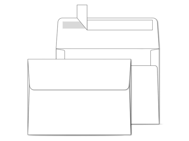 A2 Printable White Envelopes 1000 Pack - Bulk A2 4-3/8' x 5-3/4' Self-Seal Envelopes for 4.25x5.5 Cards RSVP Christmas Cards Wedding Invitations...