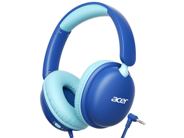 OHW355 Kids Headphones with Cord for School,Over Ear Wired Headphones 74/85dB Volume Limit, Foldable 3.5mm Jack, Stereo Sound, for...
