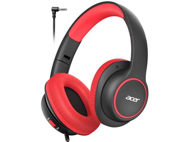 OHW328 Kids Headphones Wired for School - Over Ear Design 85/94dB Safe Volume, 3.5mm Jack Foldable Headphones for Kids Boys Girls Classroom Yoto...